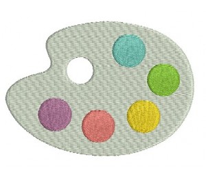 Stickdatei - Malerei Farbpalette